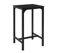 SoBuy Tavolo piccolo e alto Tavolo cucina quadrato Tavolo bar salvaspazio L60*P60*A100cm piano in vetro OGT38-SCH