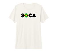 Soca Jamaica Jamaican Flag Reggae Music Maglietta Premium