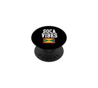 Soca Vibes Bandiera Grenada Caraibi Caraibi Caraibi PopSockets PopGrip Adesivo