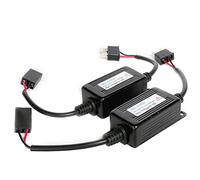 SOCAL-LED 2x H7 LED decodificatore canbus Forte aggiornato Anti sfarfallio Cablaggio Faro Avviso Errore Free Lampadina Adattatore per relè