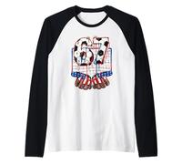 Soccer Ball 67 Drip Six Seven Gen Alpha Meme USA Flag Guanti Maglia con Maniche Raglan