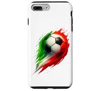 Soccer Ball Colorful Effect Tie Dye Verde Bianco Rosso Calcio Custodia per iPhone 7 Plus/8 Plus