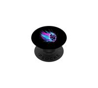 Soccer Ball Dynamic Speed Light Trails PopSockets PopGrip Adesivo