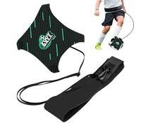 Soccer Ball Kick Trainer, Solo Practice Belt, Adjustable Rebound Equipment, Hands Free Elastic Design, 14.96x7.87x0.79 Inches, Skill Training Tool for Backyard Field Stadium Room