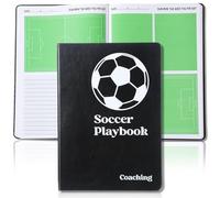 Soccer Coach Playbook Notebook for Coaches & Players 7 x 10 Inches Soccer Strategy Training Notepad Coaching Board Coaching Notebook for Tactics Tactical Practice Planner Coaches and Players Gift