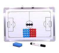 Soccer Coaching Board 17.7x12 Magnetic Football Whiteboard sospeso Dry Canchase Soccer Boarding Tactics per l'insegnamento, l'allenamento e Il Piano di Gioco |.Appuntamento per Allenatori