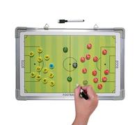 Soccer Coaching Board, Magnetic Dry Erase Clipboard, 2 Marker Pens Included, Portable Training Tool for Football Practice Referees Team Strategy Activities, 17,72 x 11,81 pollici
