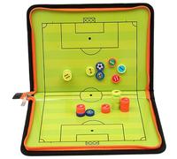 Soccer Coaching Board, set di scacchi magnetici pieghevoli, kit di allenamento da calcio 26pcs con marcatore a secco (portatile)