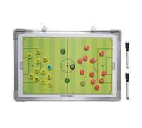 Soccer Coaching Clipboard - Premium Erasable Football Board, Features Ghost-Resistant High-Visibility For Professional Planning | Impact-Durable Lightweight Design Bu