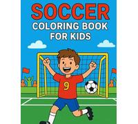 SOCCER COLORING BOOK FOR KIDS