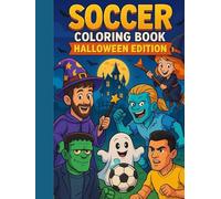 SOCCER COLORING BOOK HALLOWEEN EDITION