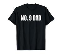 Soccer Dad No 9 Striker Maglietta