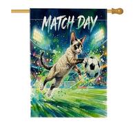 Soccer Devon Rexs Cats Front Yard Backyard House Bandiere 28 x 40 su entrambi i lati per esterni, bandiere per la casa del campo da calcio ad acquerello, bandiera del portico della casa degli animali
