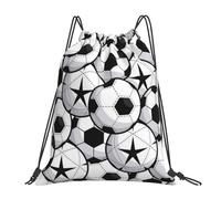 Soccer_Dhegrjfir000002 Borsa con Coulisse Stringa Sacca con Cordoncino Pieghevole Borsa con Cordoncino per Spiaggia Campeggio Vita Quotidiana 36X42Cm