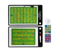 Soccer Dry Elease Coaching Board, Appunti per allenatori, Attrezzature per allenamento di calcio Erase, Lavagna bianca per basket, pallavolo, torneo sportivo