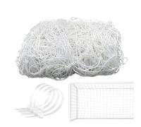 Soccer Goal Net, Elastic Football Hitting Netting Backyard, 3,66 x 1,8 /12 x 6ft Durable Replacement Net Soccer Ball Practice, Ideal for Teens, Boys, and Men Players