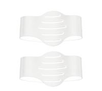 Soccer Lace Bands, Sports Shoe Lace Silicone Straps, Athletic Securing Strap, High Grip Football Accessories, Elastic Protector Keep Laces Tied for Adults and Kids, 5.12x2.75inch