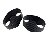 Soccer Lace Bands Youth, Sports Shoe Silicone Lace Bands, Football Accessories with High-Grip Elastic Design, Portable Holder for Secure, Tangle- Laces 13x7cm