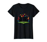 Soccer Mom Life: Regalo per Genitori Sportivi da Donna Maglietta, Donna, Nero, 3XL