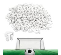 Soccer Net Clips - Goal Fasteners | 50-Piece Universal Lock Hooks | Durable ABS Material, 3.15cm Size, Secure Twist Lock Design, for Backyard Court & Training Field, Match Equipment Setup