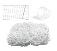 Soccer Network - Rete di finitura da calcio, palla da calcio nella rete Patio posteriore, ricambio elastico da 12 x 6 m, per adolescenti, bambini, uomini, giocatori