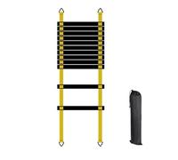 Soccer Speed Ladder Trainer, Agility Training Kit, with 5cm Easy Setup with Coordination Improvement Function, Athletic Training Item, Agility Ladder with Modern Style, for Multi Sport Performance Use