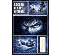 Soccer Team Notebook: Part 3 - After the Whistle; Manga Style Soccer Journal | 100 Squared Pages | Cahier de Foot Manga | Fußball Notizbuch Kariert