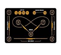 Soccer Training Mat - Large Portable Dribbling Board | Precision Stickhandling Pad for Skill Development Soccer Practice Training Equipment - Enhance Ball Control, and