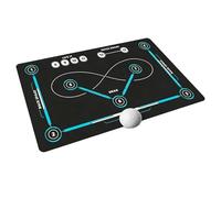 Soccer Training Mat - Large Portable Non-Slip Precision Dribbling Board | Floor Protector Hockey Training Mat | Diatom Mud Material, Quiet Design, Ideal For All Ages, Soccer Lovers, Adults, Profession