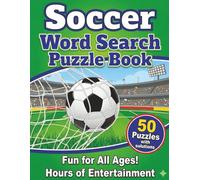 Soccer Word Search Puzzle Book : 50 Puzzles With Solutions (8.5 x 11)