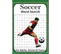 Soccer Word Search Puzzle Book: Word Searches with Easy to Read Print about Soccer, Soccer Terms, Soccer, Slang, Soccer Rules and More | 6x9 inches, ... Gift for Vacations, Holidays and Free Times