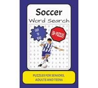 Soccer Word Search: Word Search with Easy to Read Print about Soccer, Soccer Activity, World Cup, Players and More : 6x9 inches: 50+Puzzles...Gift for Vacations, Holidays and Relaxation