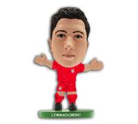 Figures Soccerstarz - Bayern Munich Robert Lewandowski - Home Kit Clothing NUOVO