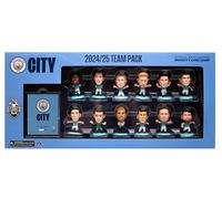 SoccerStarz - Man City Team Pack 12 Figure (Versione 2024/25 Classic Kit)