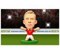 SoccerStarz SOC039 - Mini Statuetta da Calcio della Danimarca, Multicolore