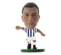 SoccerStarz SOC716 Classic West Brom Craig Gardner Home Kit