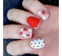 Socche Per Chiodi Quadrate Punte Colla Finte Stick Pressa False Artificiale Per Ragazze Femminili Un Chiodo Alla Punta Francese Mandorle.