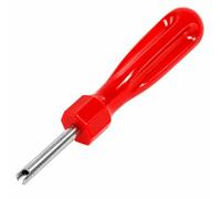 Soccik Maniglia in plastica per auto e bicicletta - Strumento per rimozione del nucleo della valvola - Vite a testa singola - Strumento per riparazione dello stelo della valvola dello pneumatico