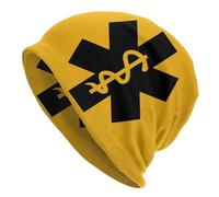 Soccorritore EMT Emergency Medical Skullies Cappellini Cappelli Cappelli Unisex Invernale Caldo Cappello Moda Adulti Star of Life Cappelli da Stallo da Esterno