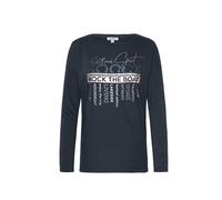 Soccx Maglietta 'Rock the Boat' blu / argento Donna Soccx S