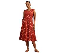 Soch Abito da donna in cotone a pois con Na, marrone, 40