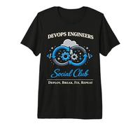 Social Club per Ingegneri Devops Maglietta Premium