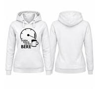 Social Crazy Felpa Cappuccio Donna Guida Poco Che Devi Bere - Made in Italy