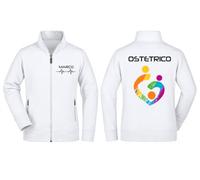 Social Crazy Felpa Full Zip Uomo Ostetrico Famiglia Personalizzata