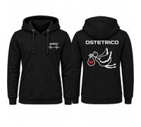 Social Crazy Felpa Uomo Ostetrico Nome - Made in Italy