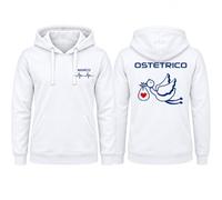 Social Crazy Felpa Uomo Ostetrico Nome - Made in Italy