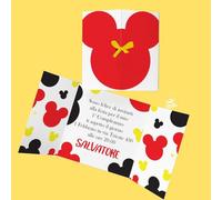 Social Crazy KIT di 10 inviti con apertura a finestra personalizzabili per matrimonio o eventi - Topino - inviti personalizzabili per matrimoni, compleanni, battesimi o eventi (1)