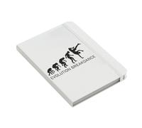 Social Crazy Notebook Personalizzato - EVOLUTION BREAKDANCE - diario note appunti (ARANCIONE, A6)