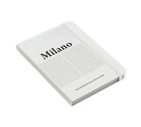 Social Crazy Notebook Personalizzato - MILANO - diario note appunti (BLU, A5)