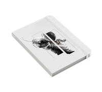 Social Crazy Notebook Personalizzato- SCHERMA - diario note appunti (BIANCO, A6)